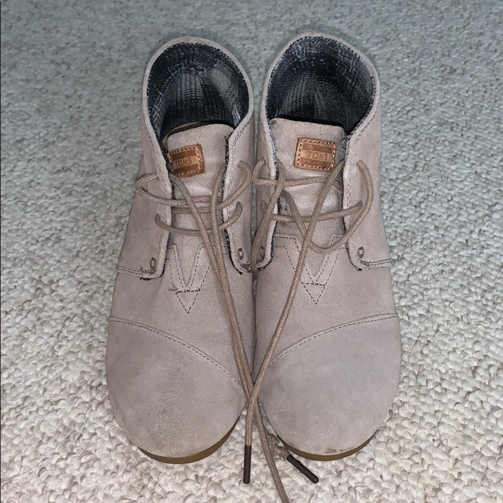 Toms wedge bootie
